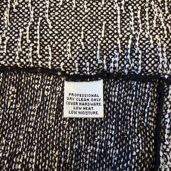 St John Collection Knit Tweed 2 Piece Suit Blazer Skirt Set Black White 14 - Picture 8 of 11